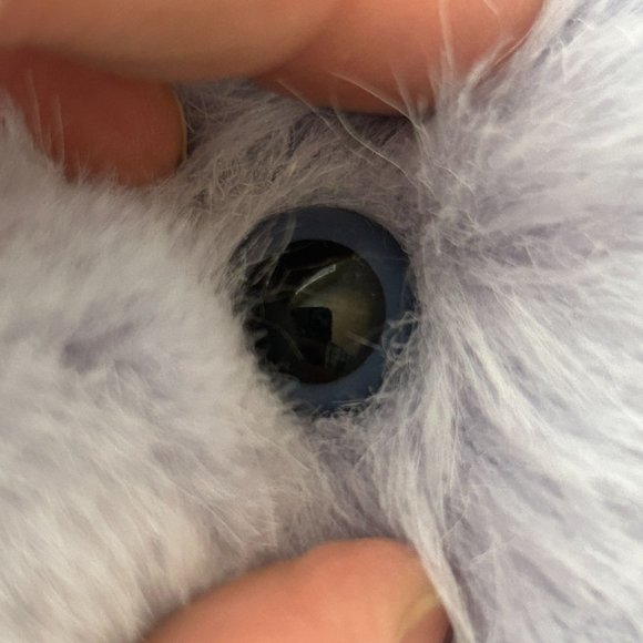 Vintage Gund Plush Bear My First Teddy Stuffed Animal Purple Lavender Bow Soft - Picture 6 of 13